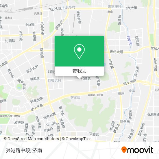兴港路中段地图