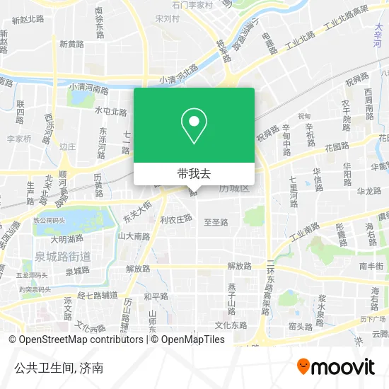 公共卫生间地图