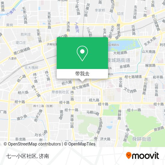 七一小区社区地图