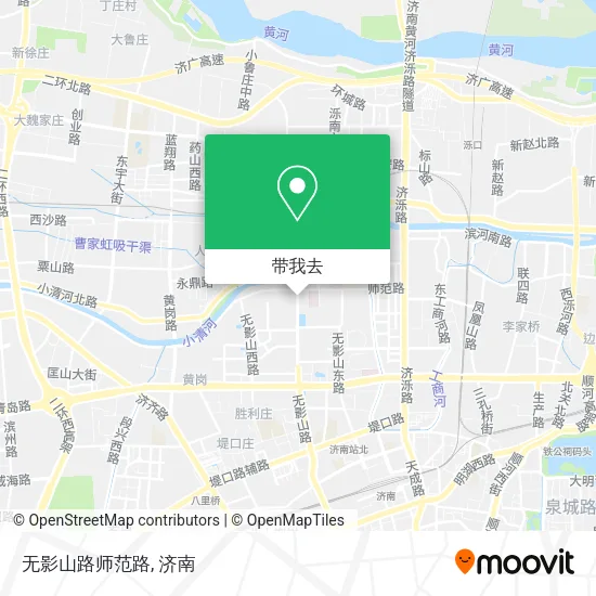 无影山路师范路地图