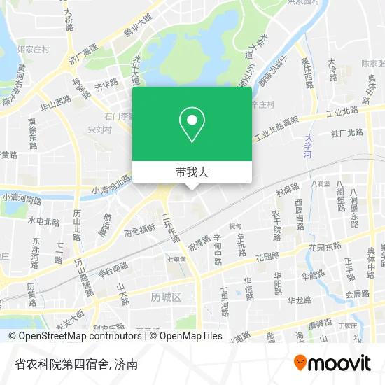 省农科院第四宿舍地图