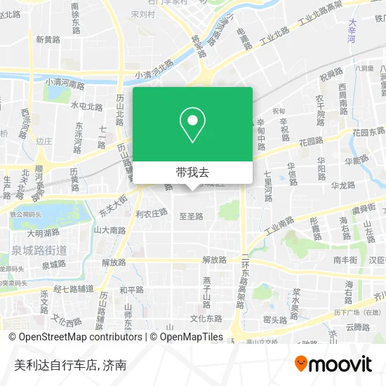 美利达自行车店地图