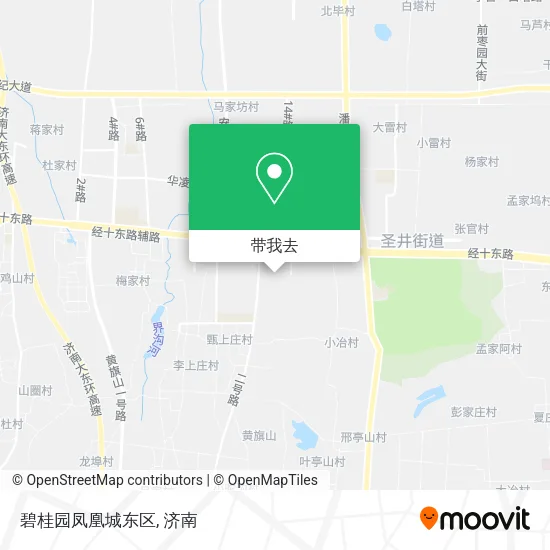 碧桂园凤凰城东区地图