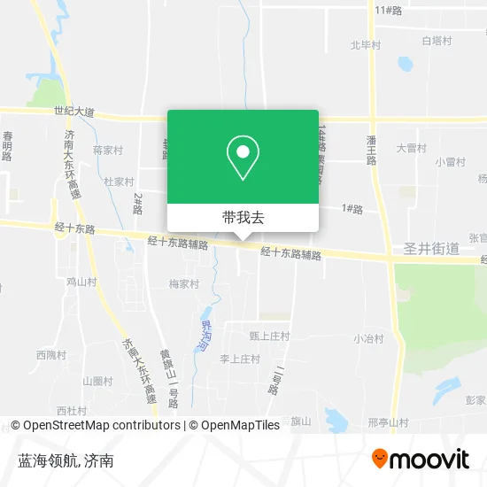 蓝海领航地图