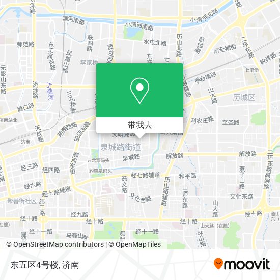 东五区4号楼地图