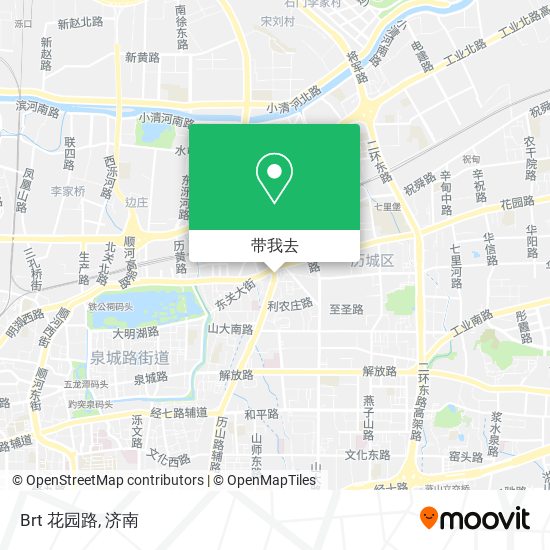Brt 花园路地图