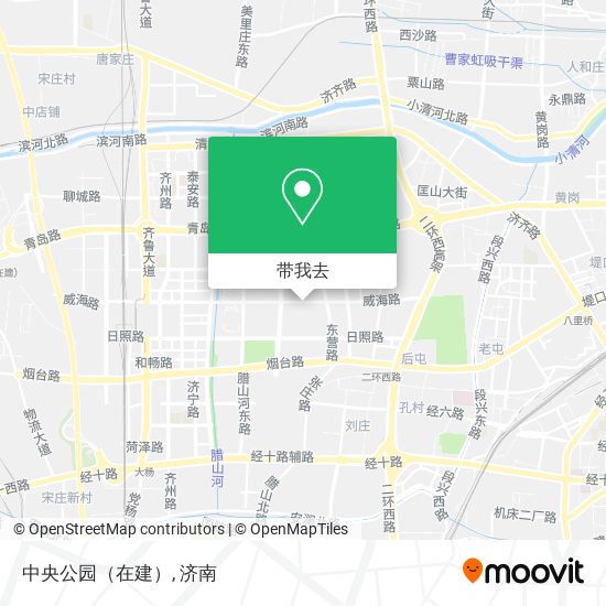 中央公园（在建）地图