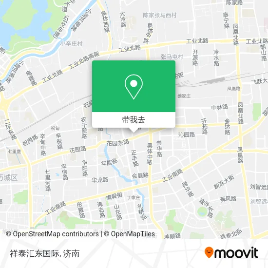 祥泰汇东国际地图