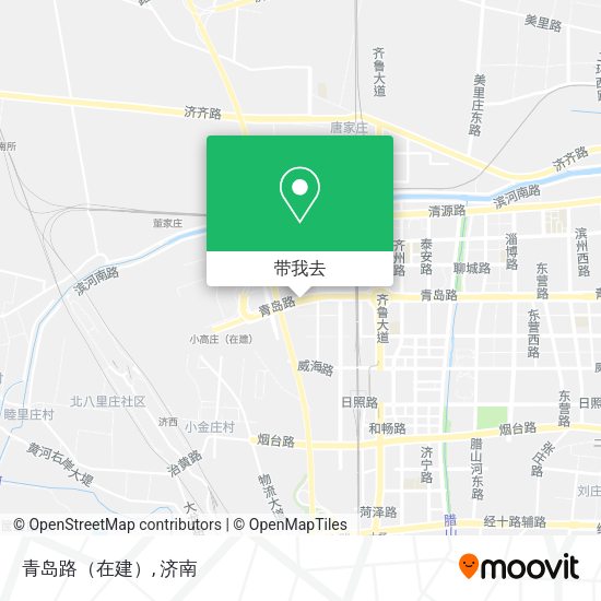 青岛路（在建）地图