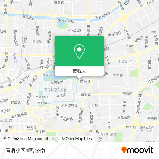 青后小区4区地图