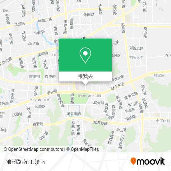 浪潮路南口地图