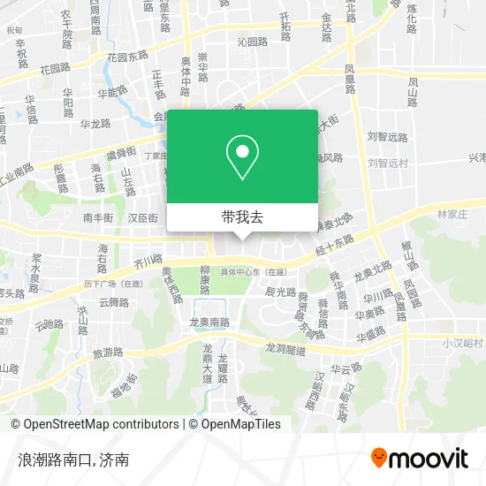 浪潮路南口地图