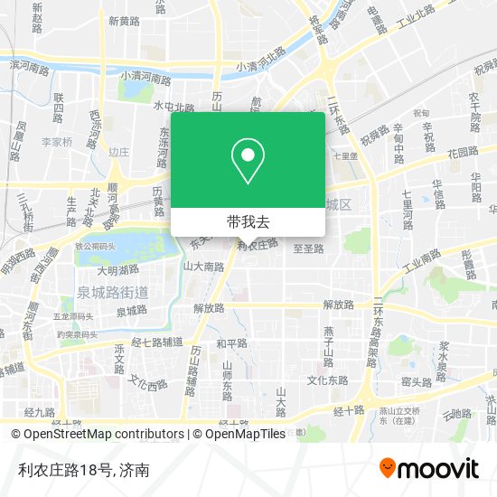 利农庄路18号地图