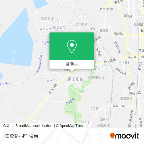 田欣苑小区地图