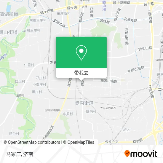 马家庄地图