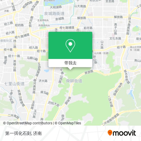 第一弭化石刻地图