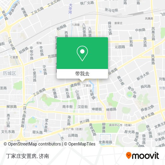 丁家庄安置房地图