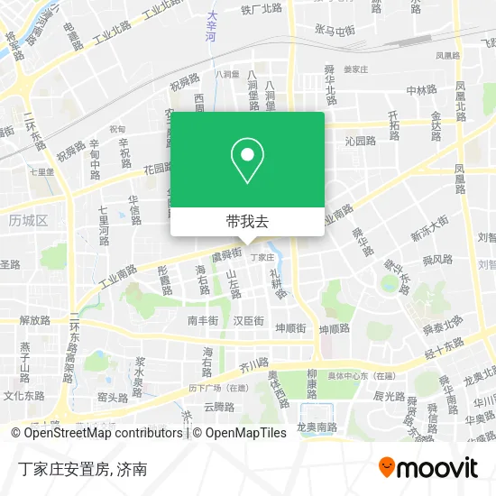 丁家庄安置房地图