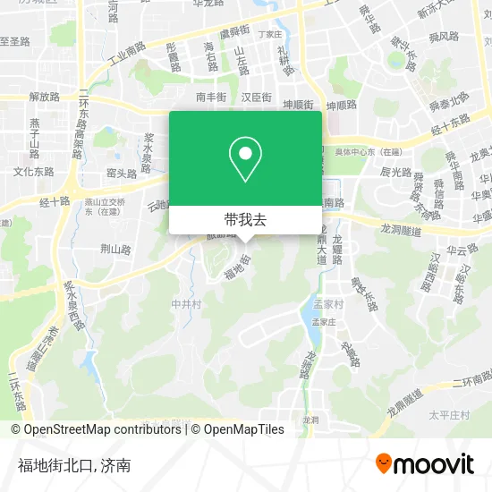 福地街北口地图