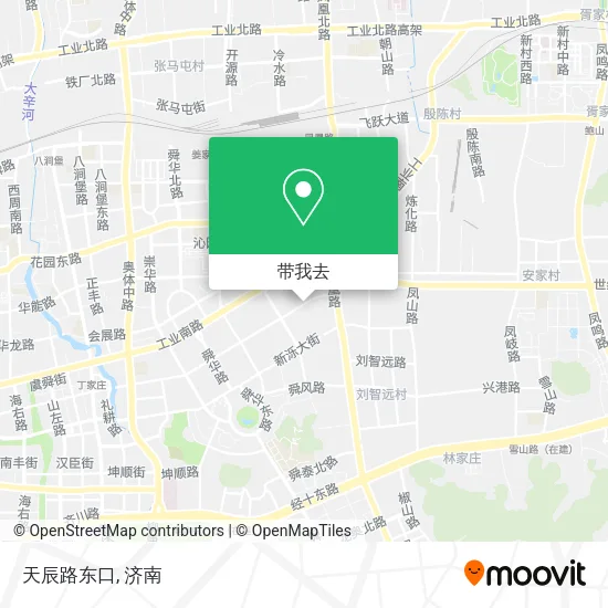 天辰路东口地图