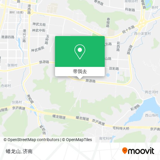 蟠龙山地图