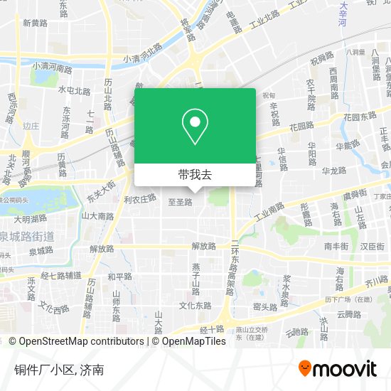 铜件厂小区地图