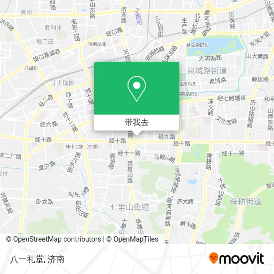 八一礼堂地图