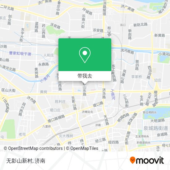 无影山新村地图