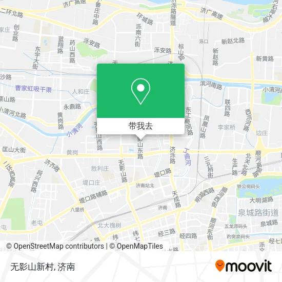 无影山新村地图