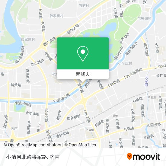 小清河北路将军路地图