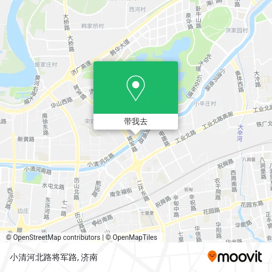 小清河北路将军路地图