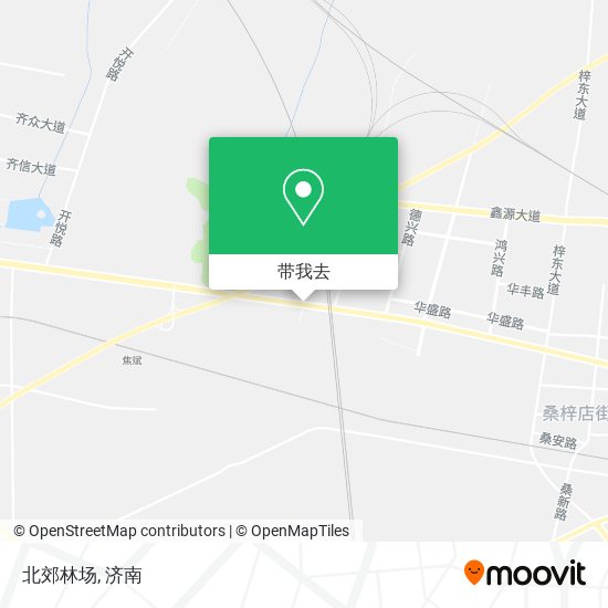 北郊林场地图