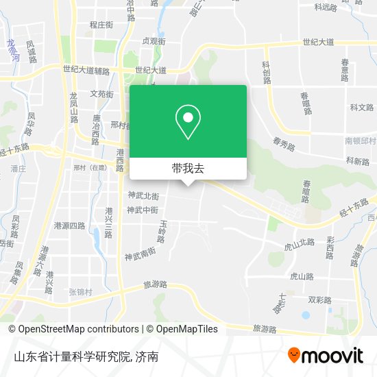 山东省计量科学研究院地图