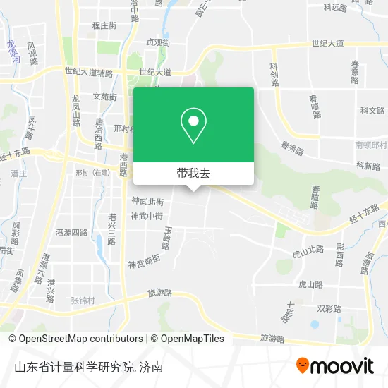 山东省计量科学研究院地图