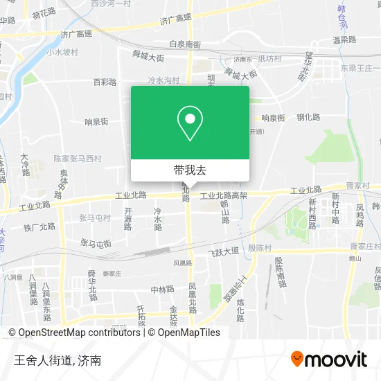 王舍人街道地图
