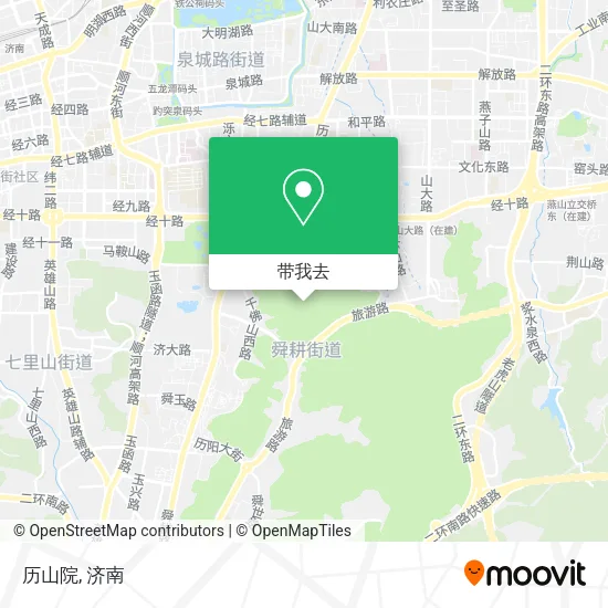 历山院地图