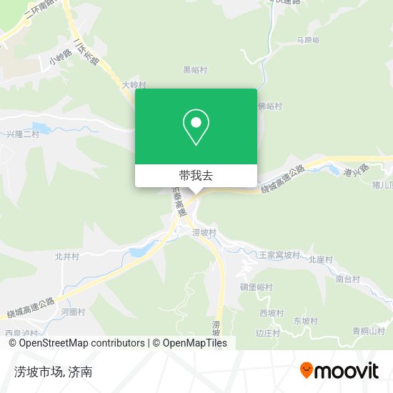 涝坡市场地图