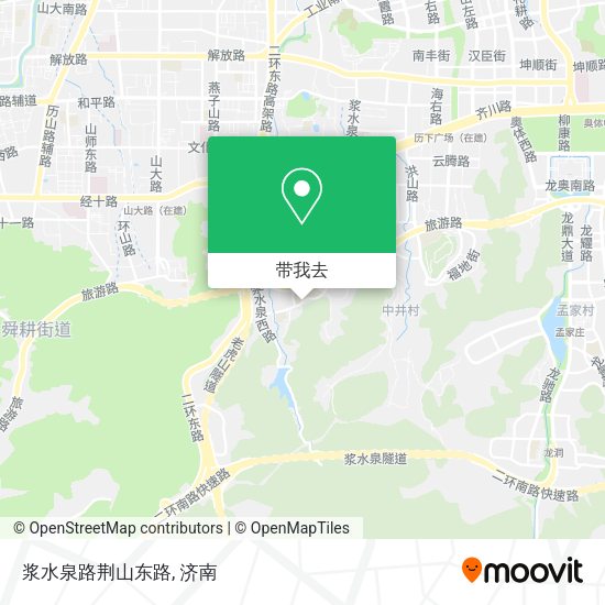 浆水泉路荆山东路地图