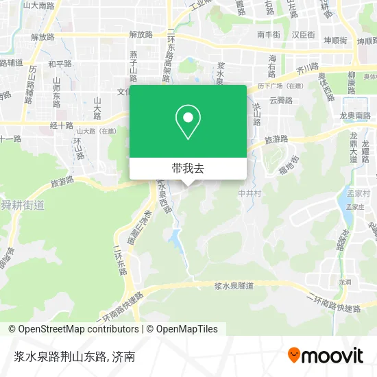 浆水泉路荆山东路地图