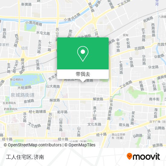 工人住宅区地图