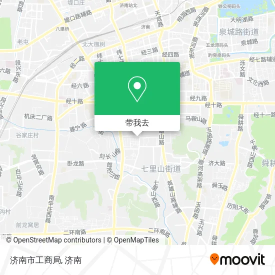 济南市工商局地图