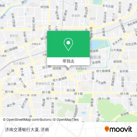 济南交通银行大厦地图