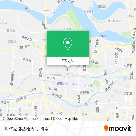时代总部基地西门地图