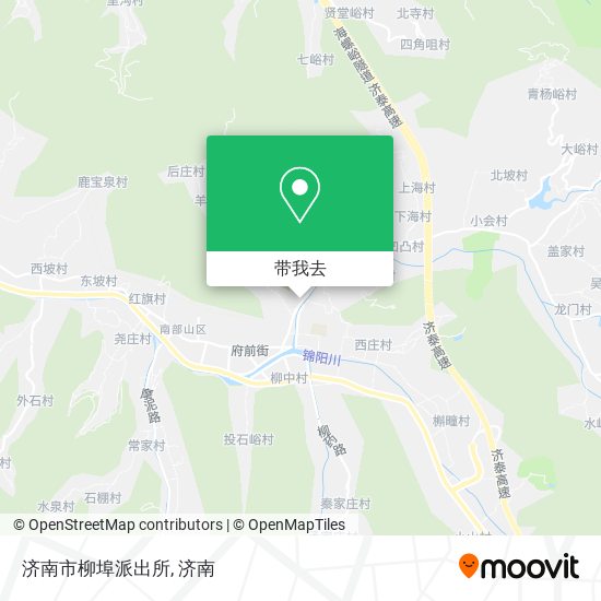 济南市柳埠派出所地图