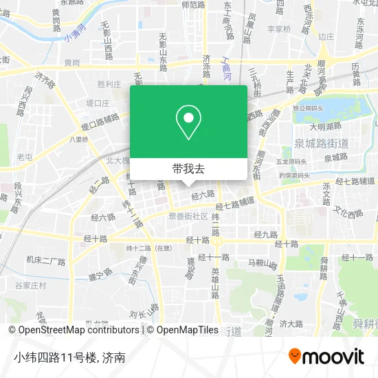 小纬四路11号楼地图