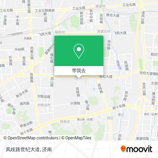 凤歧路世纪大道地图