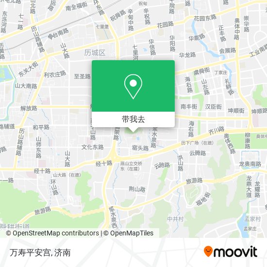 万寿平安宫地图