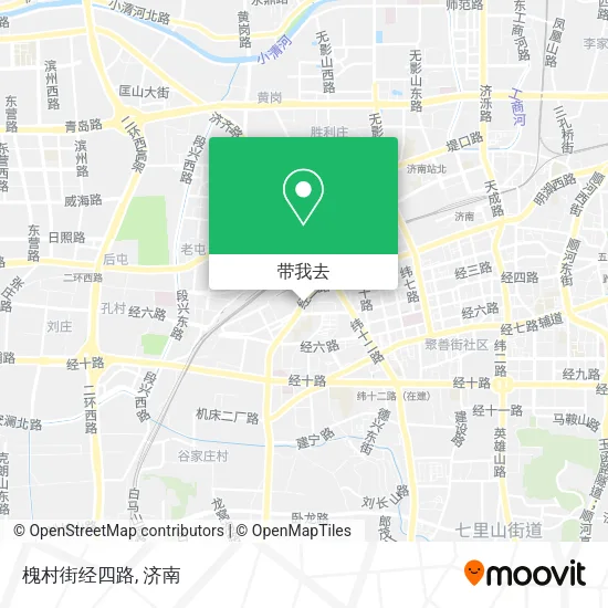 槐村街经四路地图
