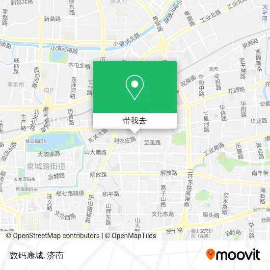 数码康城地图