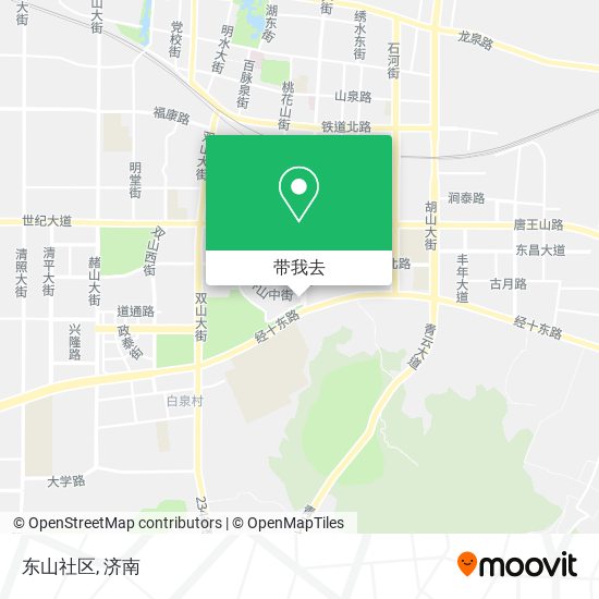 东山社区地图